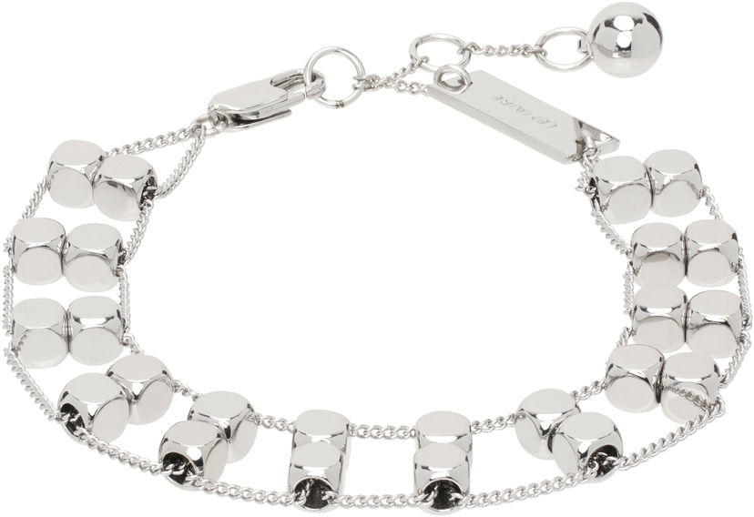 Гривна LEMAIRE Lemaire Double Row Beaded Bracelet Металик | JW0080 LO036