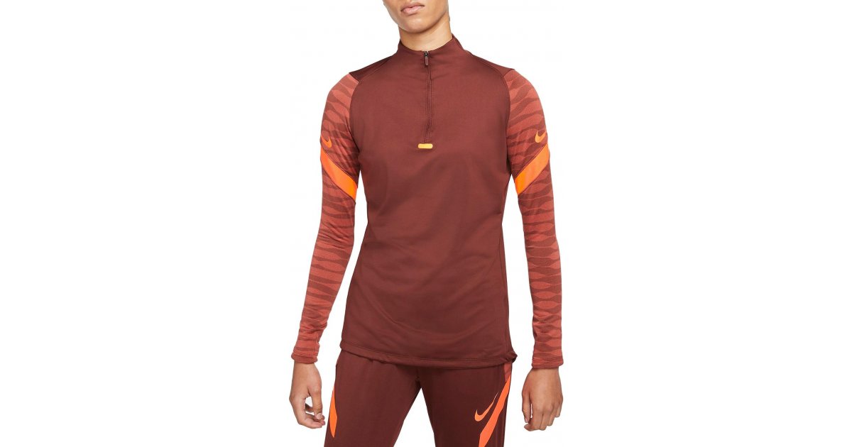 Пуловер Nike Nike Dri-FIT Strike Long Sleeve Training Shirt Бургунди | cw6875-273, 1