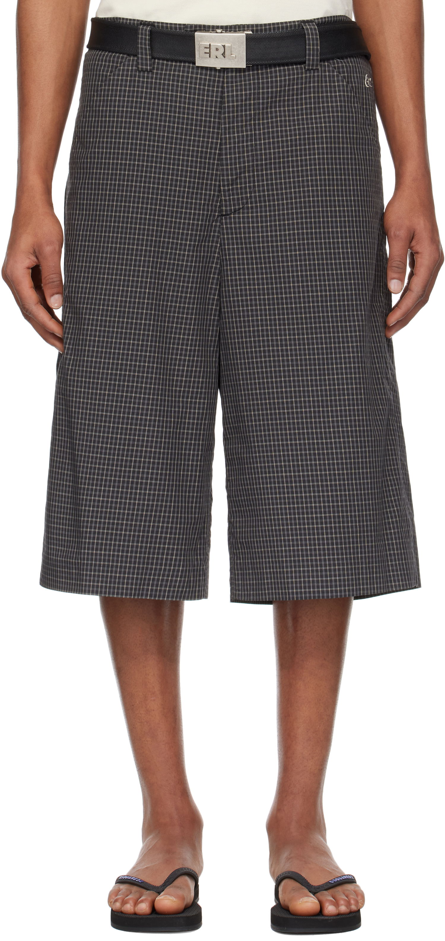 Къси панталони ERL ERL Tailored Mini Plaid Skate Shorts Многоцветен | ERL10P037, 0