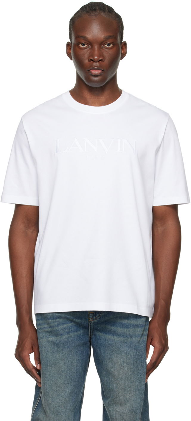 Тениска LANVIN Oversized T-Shirt Бяло | RM-TS0010-J208-P24, 0