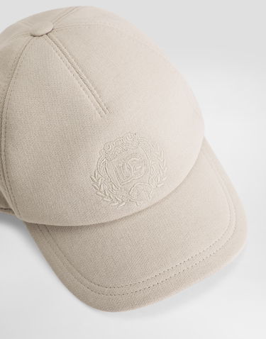 Шапка с козирка Dolce & Gabbana Dolce & Gabbana Fleece Baseball Hat with Embroidered Logo Бежово | LB4H80G7PEQM1217, 3