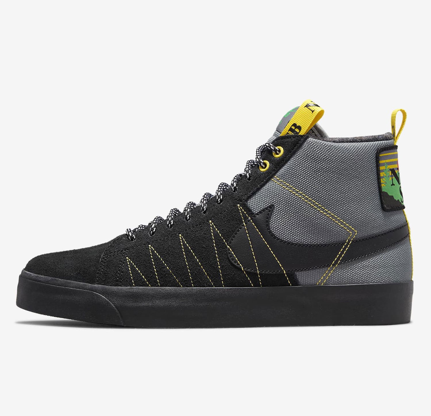 Кецове и обувки Nike SB Blazer Mid PRM Cool Grey Сиво | DC8903-001, 0