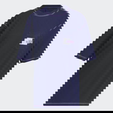 Тениска adidas Performance Sport Statement Boyfriend Pocket Тъмно синьо | IC1622, 4