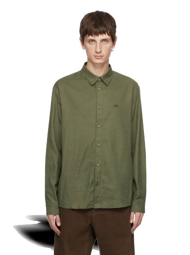 Риза A.P.C. Vincent Shirt Зелено | COGUB-H12426