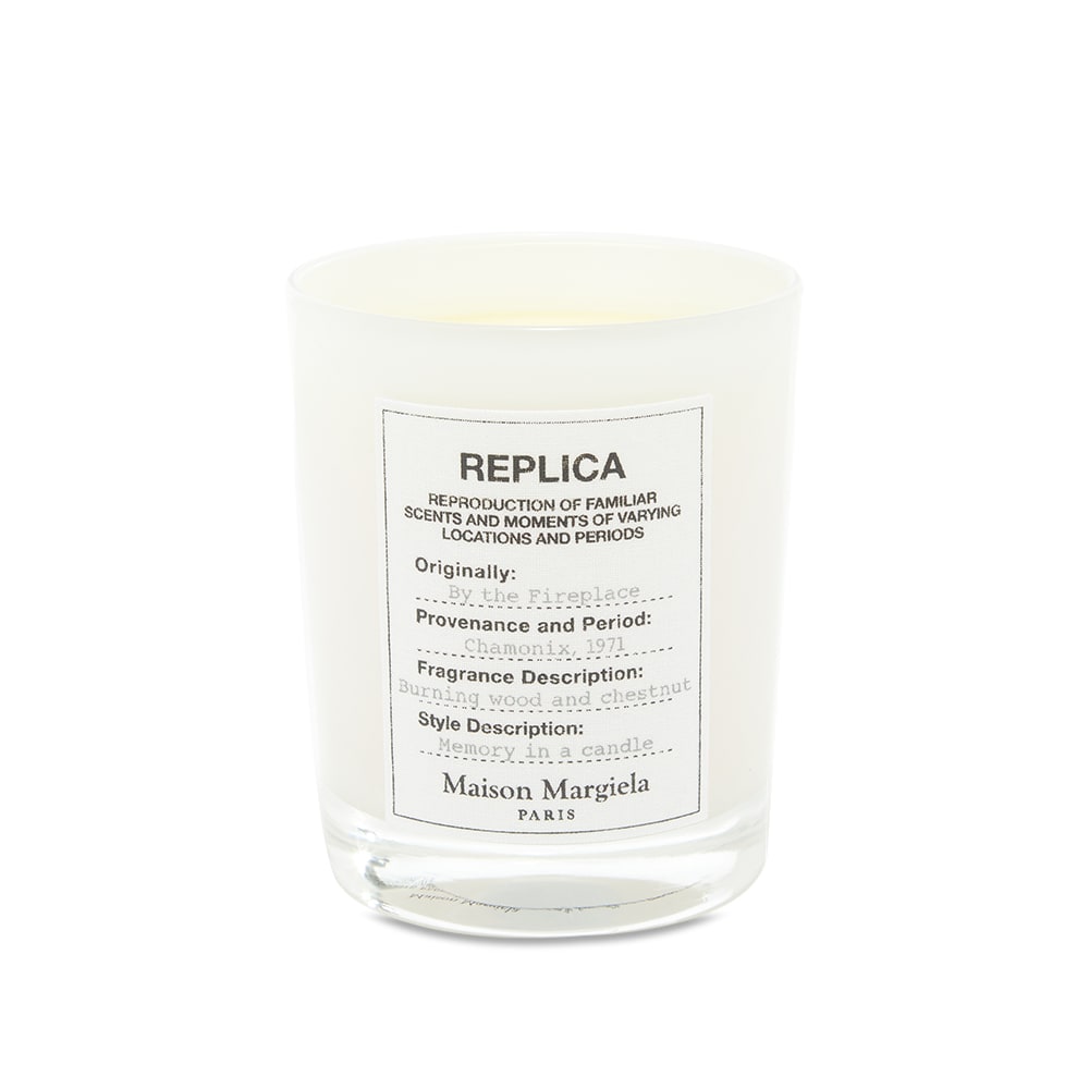 Свещи Maison Margiela Replica By The Fireplace Candle in 165g Бяло | MMMCAN03, 0