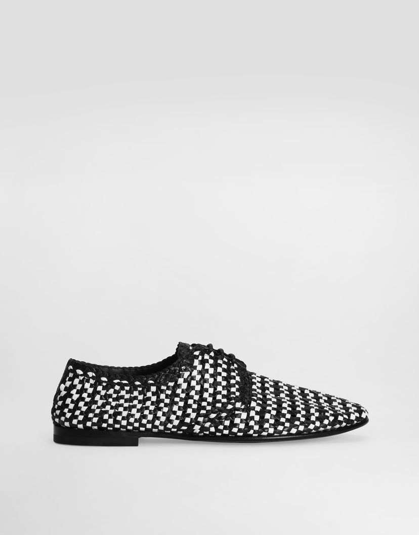 Аксесоари Dolce & Gabbana Dolce & Gabbana Woven Leather Derby Shoes Многоцветен | A10872A9M518B926