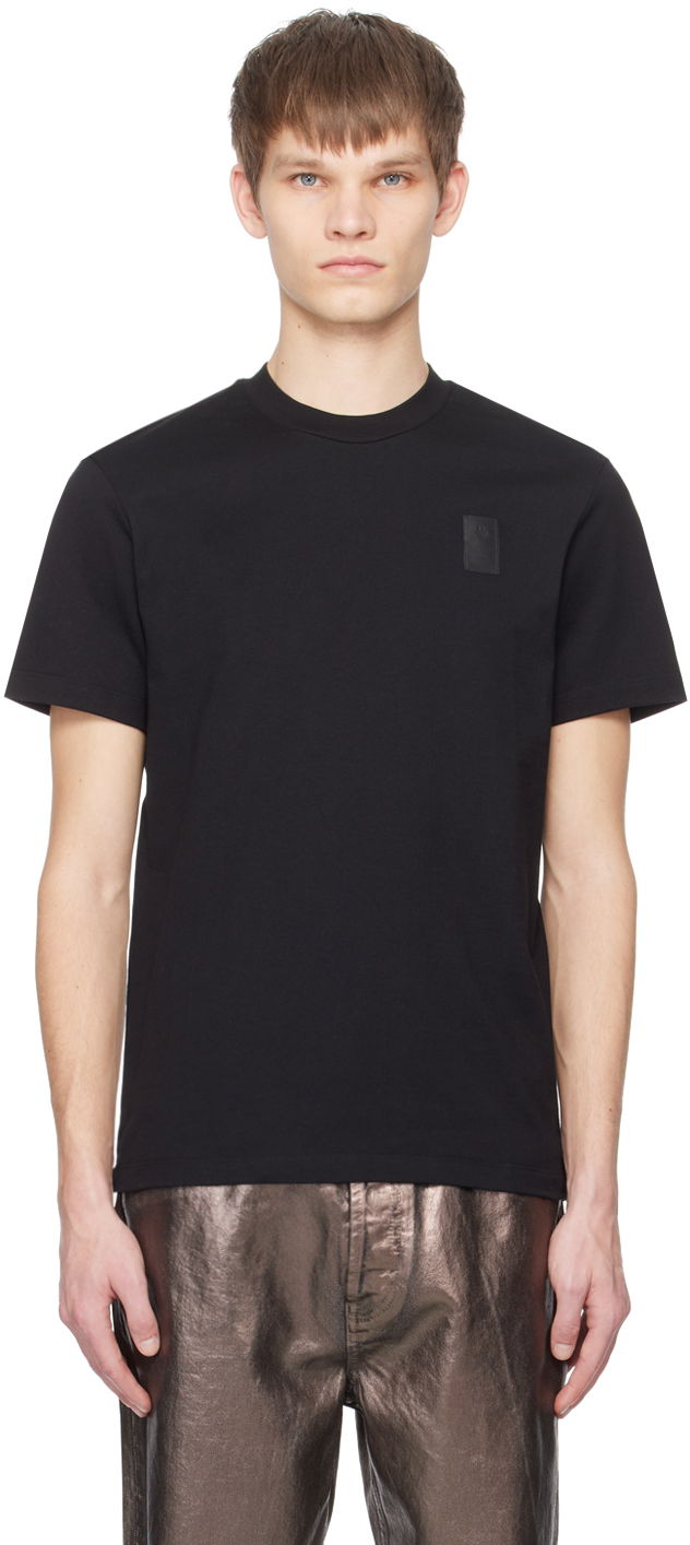 Тениска FERRAGAMO Patch T-Shirt Черно | 770326