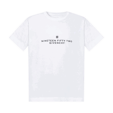 Тениска Givenchy Classic Fit T-Shirt Бяло | BM716R3YA8 100, 0