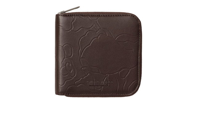 Camo Duck Embossed Zip-Around Wallet