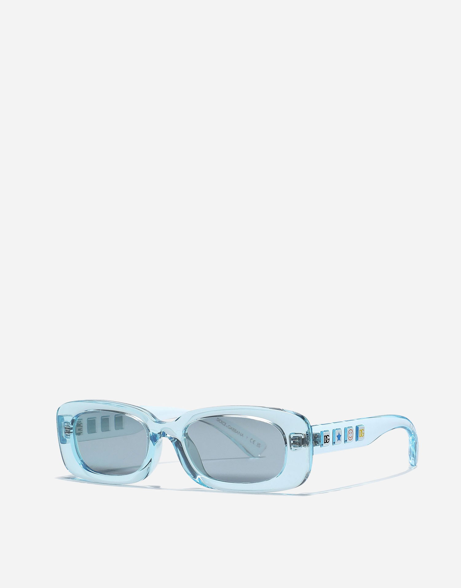 Слънчеви очила Dolce & Gabbana Dolce & Gabbana DG Logo Sunglasses Синьо | VG600JVN66J9V000, 1