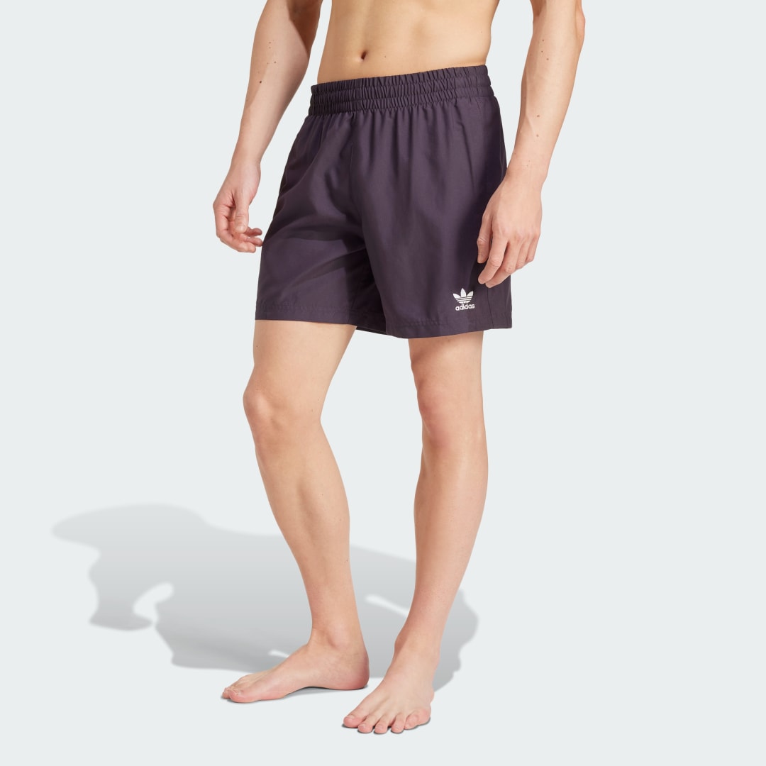 Бански adidas Originals Originals Essentials Solid Лилаво | IY1569, 0