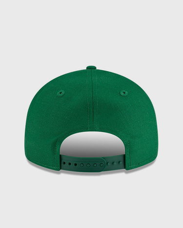 Шапка с козирка New Era Fear of God Essentials BOSTON CELTICS Retro Crown Flat Snapback Hat Зелено | 60792604, 2