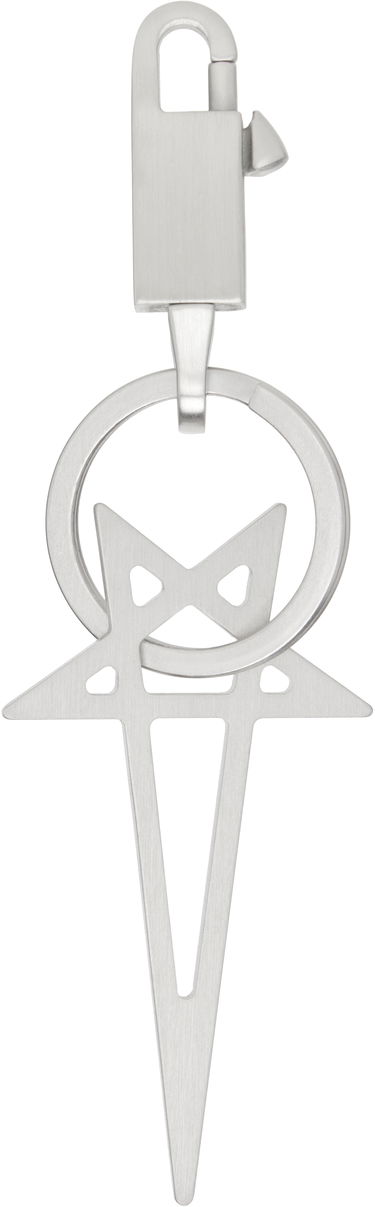 Ключодържатели Rick Owens Rick Owens Hollywood Pentagram Keychain Металик | RA01E0691 MET, 1