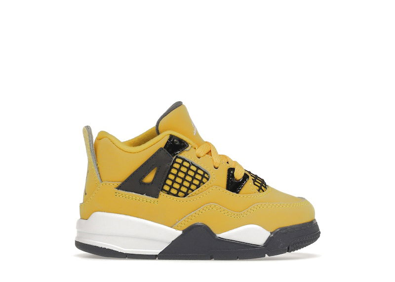 Кецове и обувки Jordan Jordan 4 Retro Lightning (TD) Жълто | BQ7670-700, 0