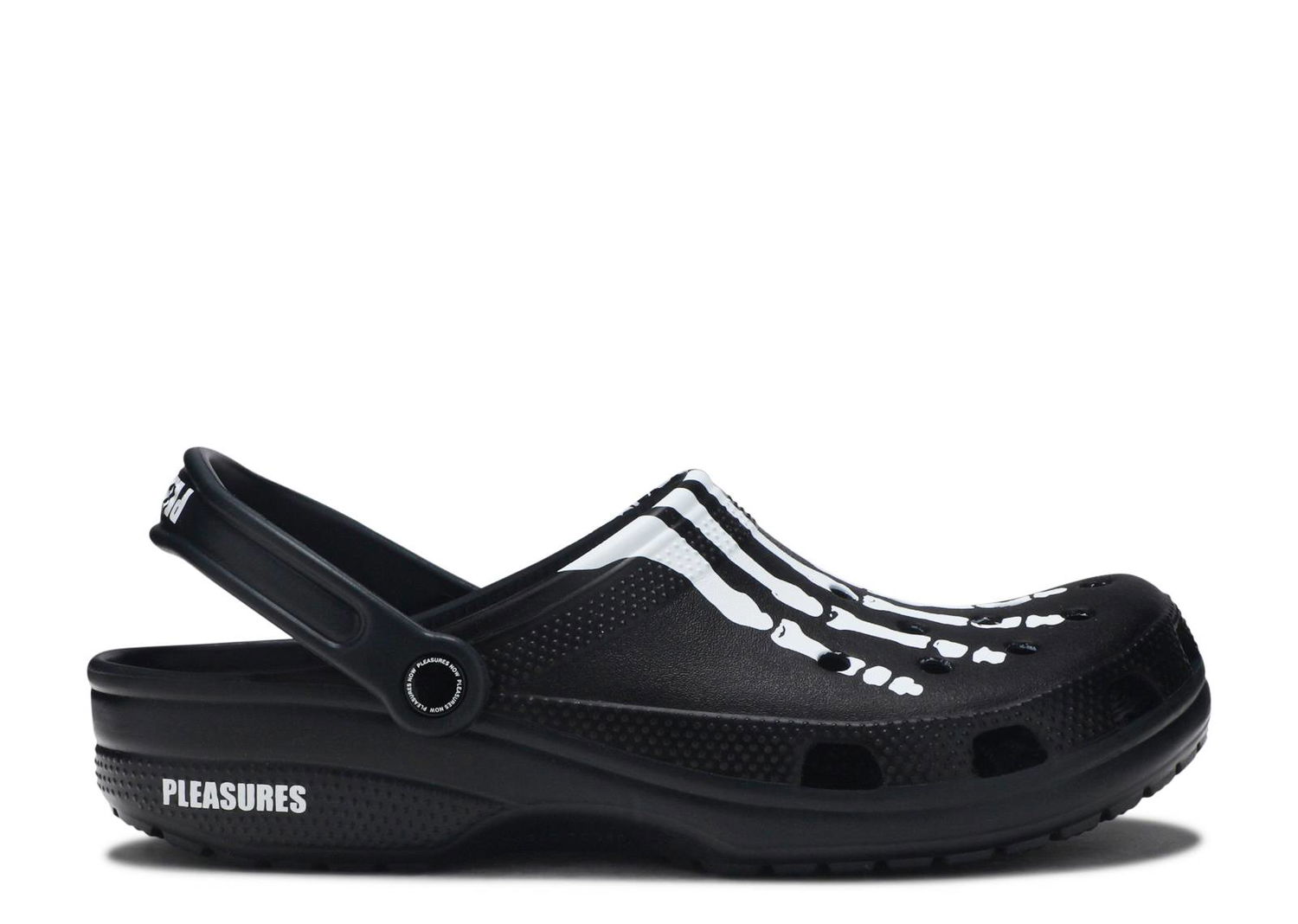 Кецове и обувки Crocs Pleasures x Clog "Skeleton" Черно | 205987 001, 0