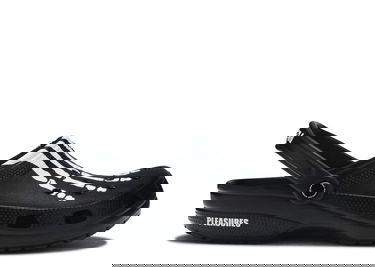 Кецове и обувки Crocs Pleasures x Clog "Skeleton" Черно | 205987 001, 0