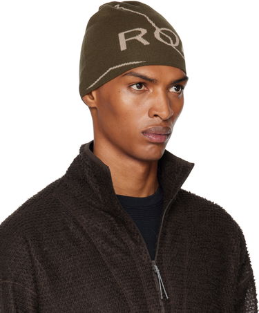 Шапка ROA Logo Beanie Зелено | RBUW288YA12, 1
