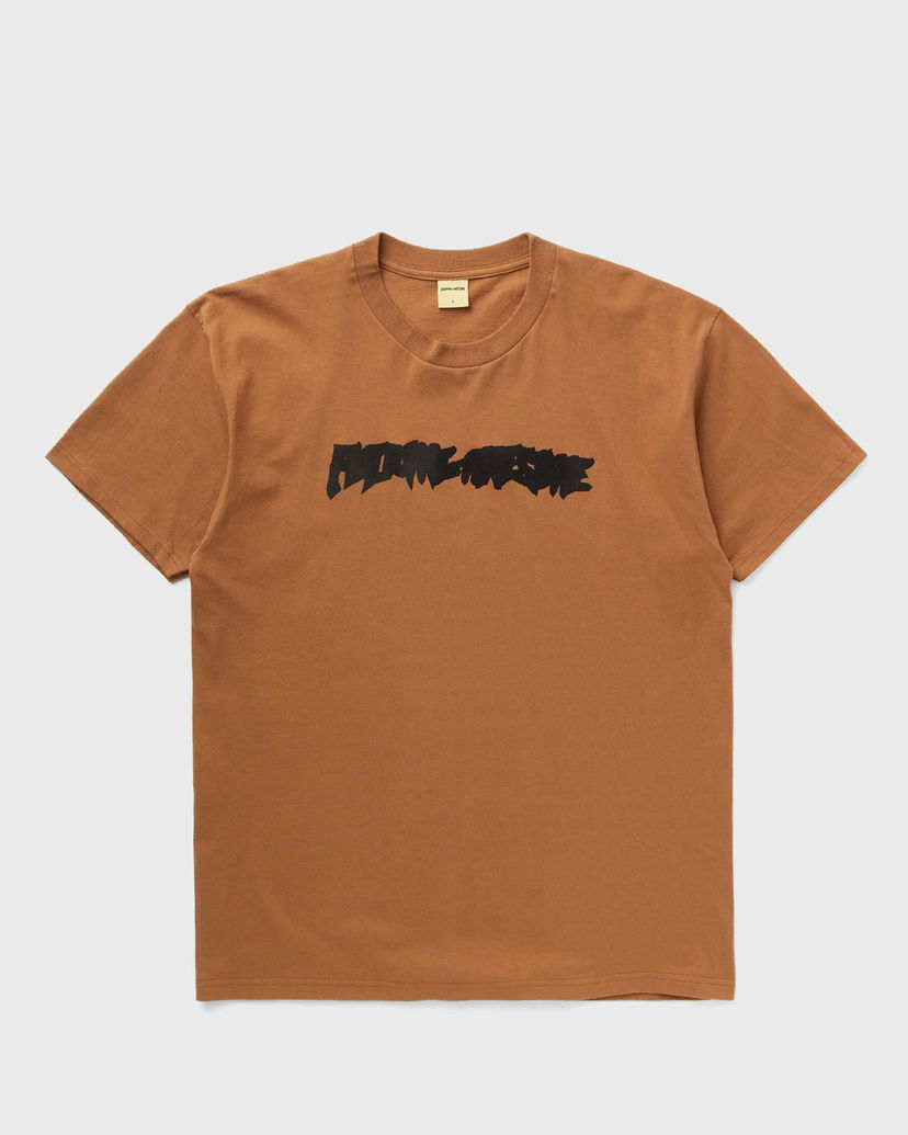 Тениска Fucking Awesome Ink Trap Stamp Logo T-Shirt Short Sleeve Кафяво | PN24567-BROWN