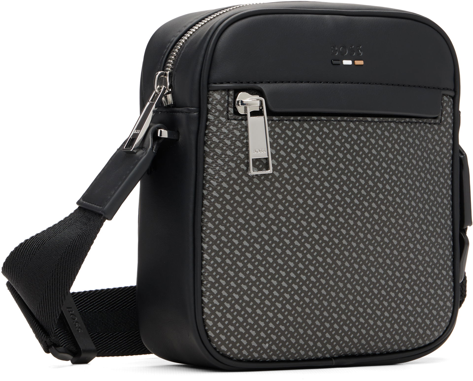 Monogram Pattern Crossbody Bag, 1