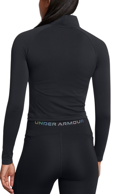 Суитчър Under Armour Seamless Quarter-Zip Cropped Long Sleeve Черно | 1384405-001, 1