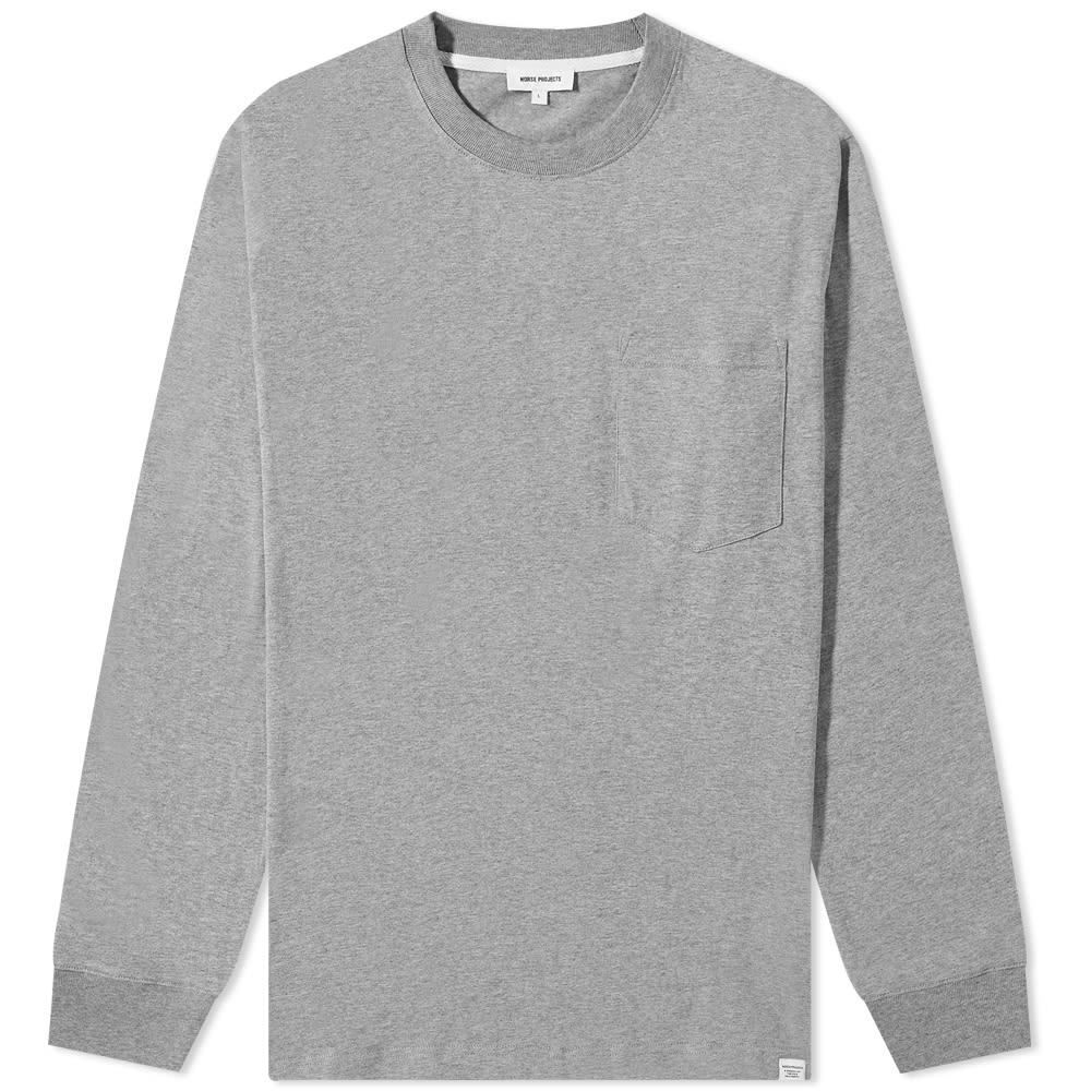 Тениска NORSE PROJECTS Johannes Standard Pocket Tee Сиво | N10-0205-1026, 0