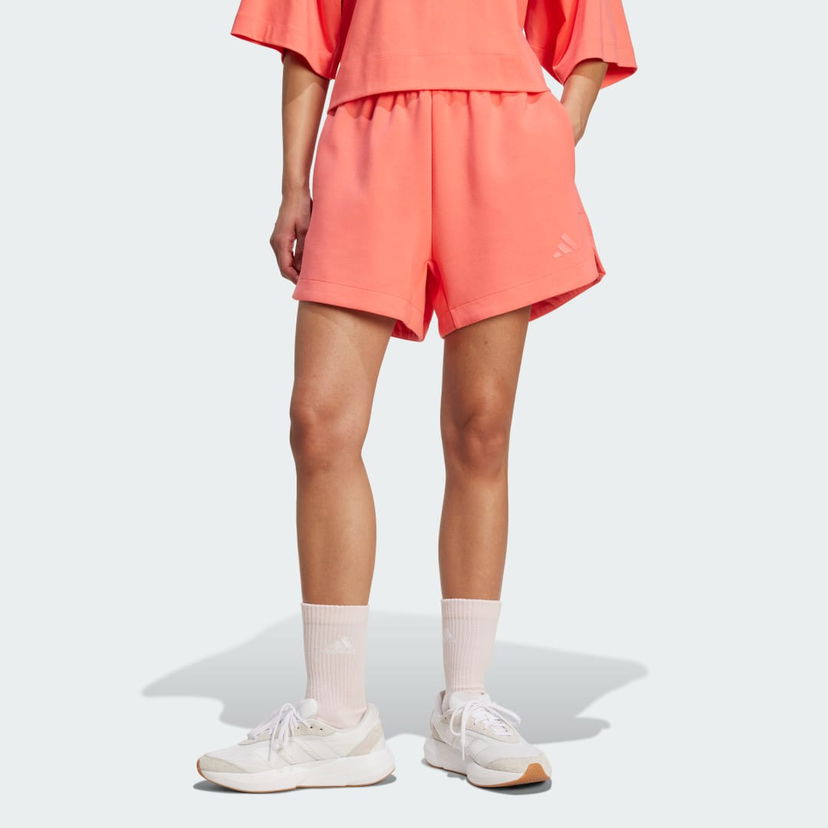 Къси панталони adidas Performance ALL SZN Soft Lux Relaxed Shorts Розово | KD9767