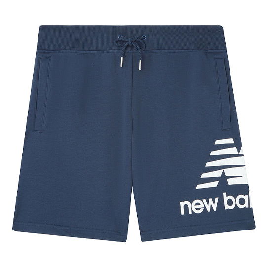 Къси панталони New Balance Print Athletic Shorts Синьо | AMS01512-NGO, 0