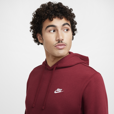 Суитчър Nike Club Hoodie Fleece Червено | BV2654-677, 4
