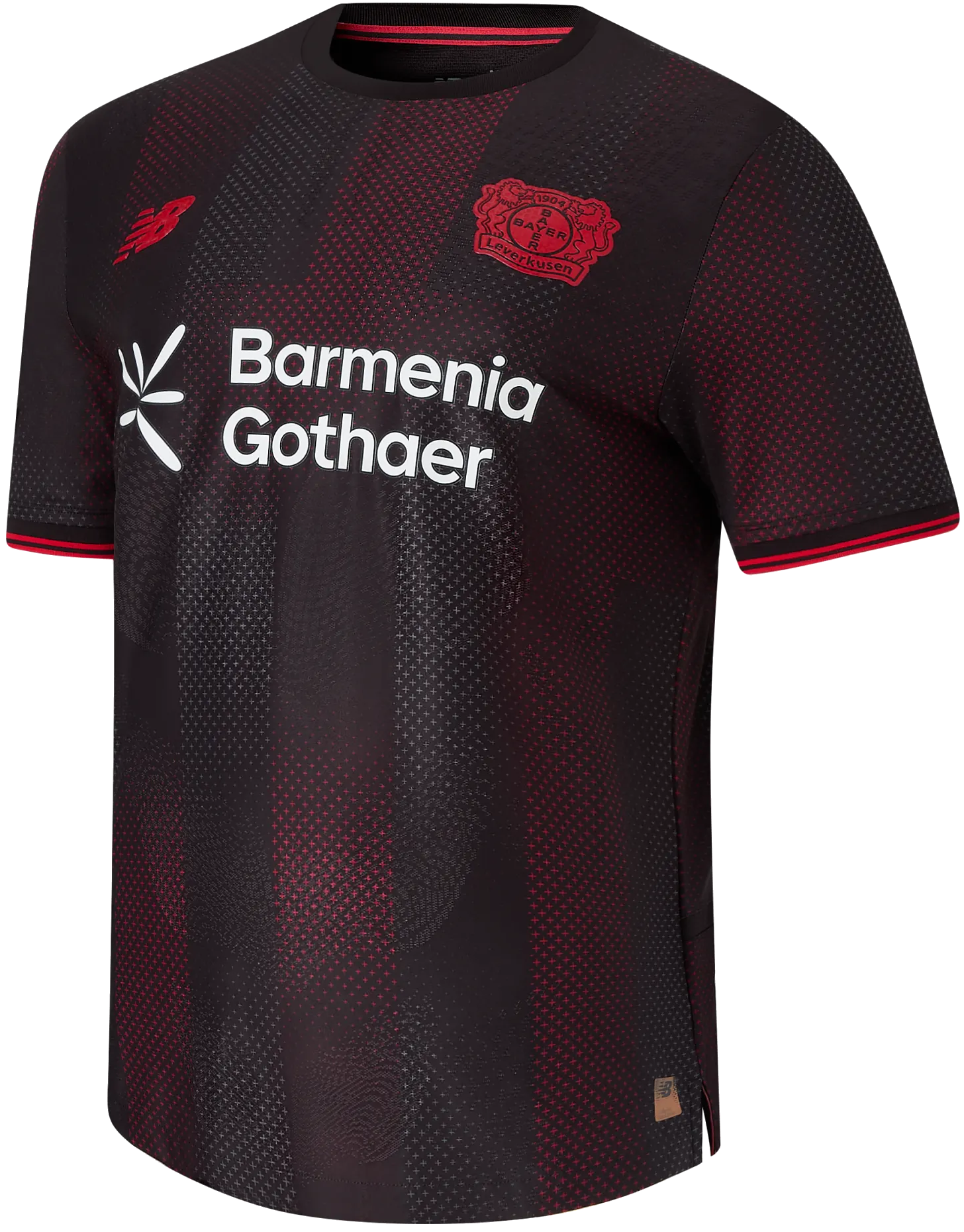 Фланелка New Balance Bayer 04 Leverkusen Home Jersey 2025/26 Черно | mt230540-hme, 0