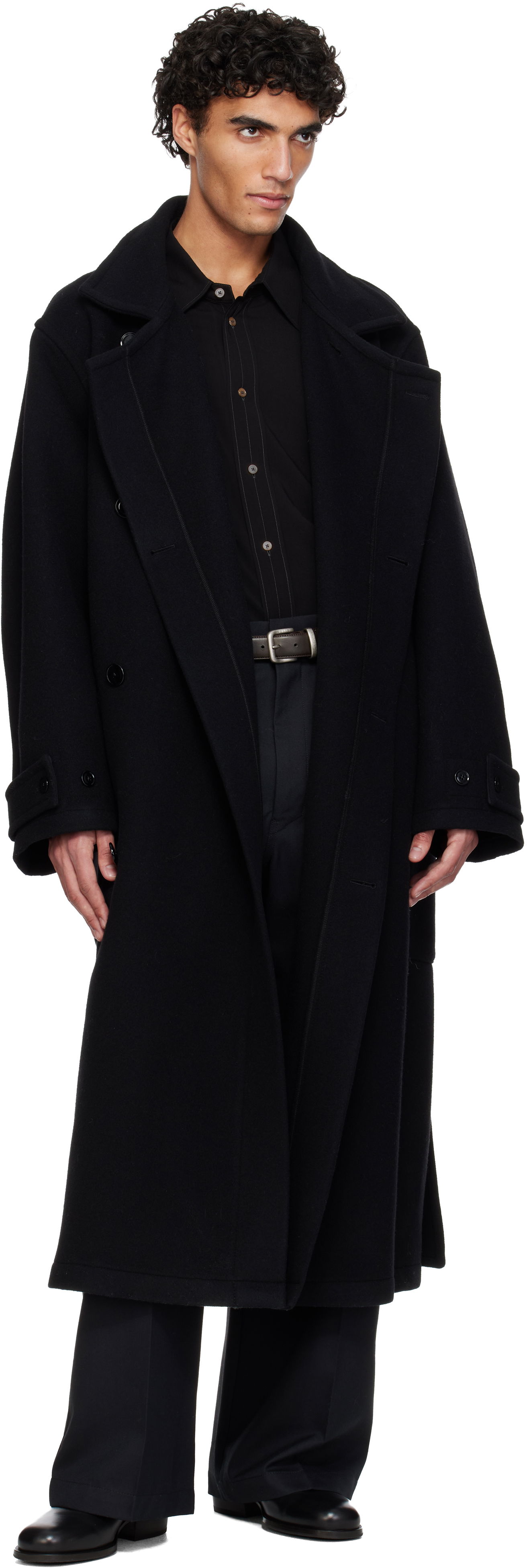 Колани Solid Homme Leather Western Belt Кафяво | S253BE02, 1