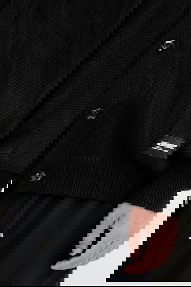 Пуловер Neighborhood NEIGHBORHOOD Plain Cardigan Черно | 251FUNH.KNM01, 3