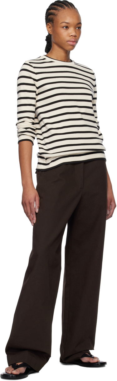 Панталони Jil Sander Jil Sander Straight-Leg Trousers Кафяво | J40KA0255_J45267, 3