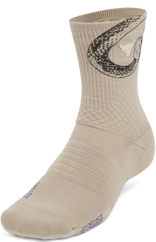 Чорапи Under Armour Project Rock Brahma Bull Training Crew Socks Бежово | 1376230-290, 0