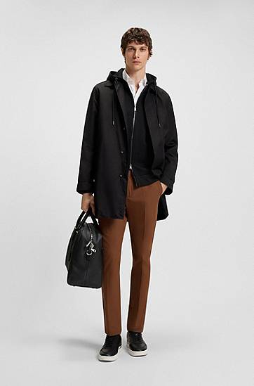 Дъждобран BOSS Water-Repellent Coat Черно | 50543262, 1