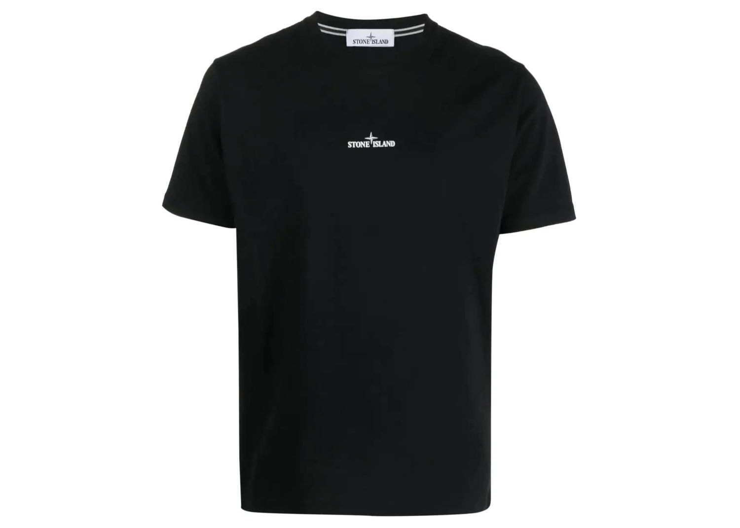 Тениска Stone Island Embroidered T-Shirt Черно | 79152NS82 V0029, 0