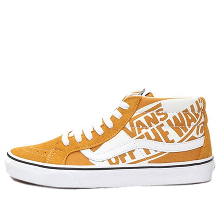Кецове и обувки Vans SK8-Mid Reissue LOGO Жълто | VN0A391FTY7