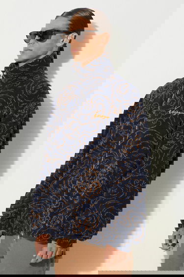 Яке KENZO Star Tiger Fleece Jacket Многоцветен | FE65BL2094FB.79, 4