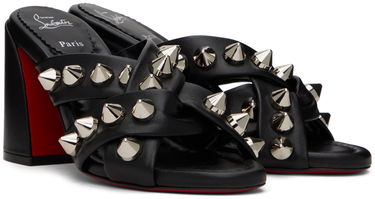 Аксесоари Christian Louboutin Christian Louboutin Spika Club Heeled Sandals Черно | 1230750, 3