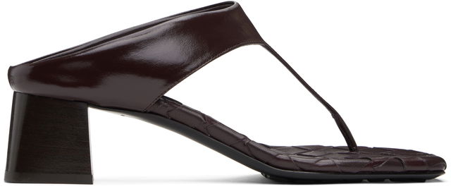 Bottega Veneta Marella Thong Heeled Sandals