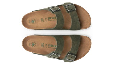 Кецове и обувки Birkenstock Arizona Vegan Micro Fibre Зелено | 1024544, 2