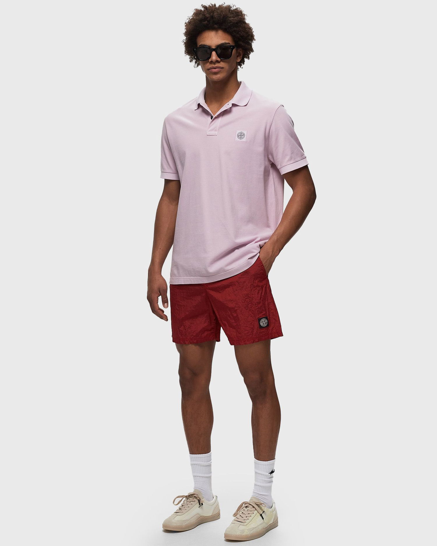 Къси панталони Stone Island Shorts Червено | 8015B0943.V0010, 1