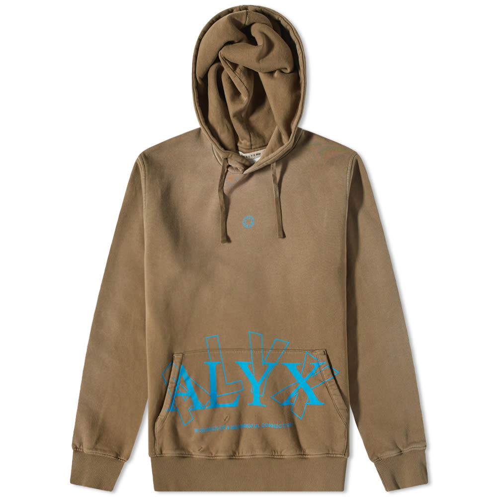 Суитчър 1017 ALYX 9SM 2X Logo Hoody Кафяво | AAUSW0180FA01-BEG0003, 0