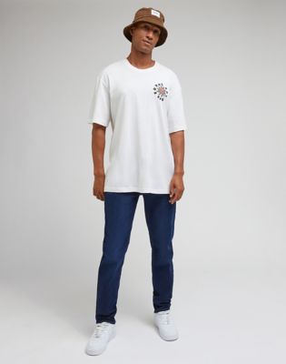 Тениска Lee Loose Tee Бяло | 112341749:XXL, 1