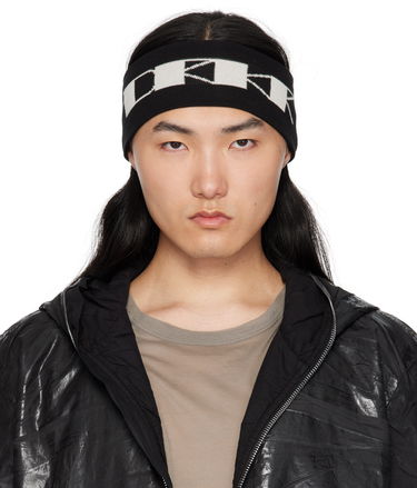 Шал Rick Owens Rick Owens DRKSHDW Hollywood Cotton Headband Черно | DA01E3480 KP6, 0