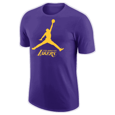 Тениска Jordan Essential NBA Los Angeles Lakers Лилаво | FB9827-504, 0