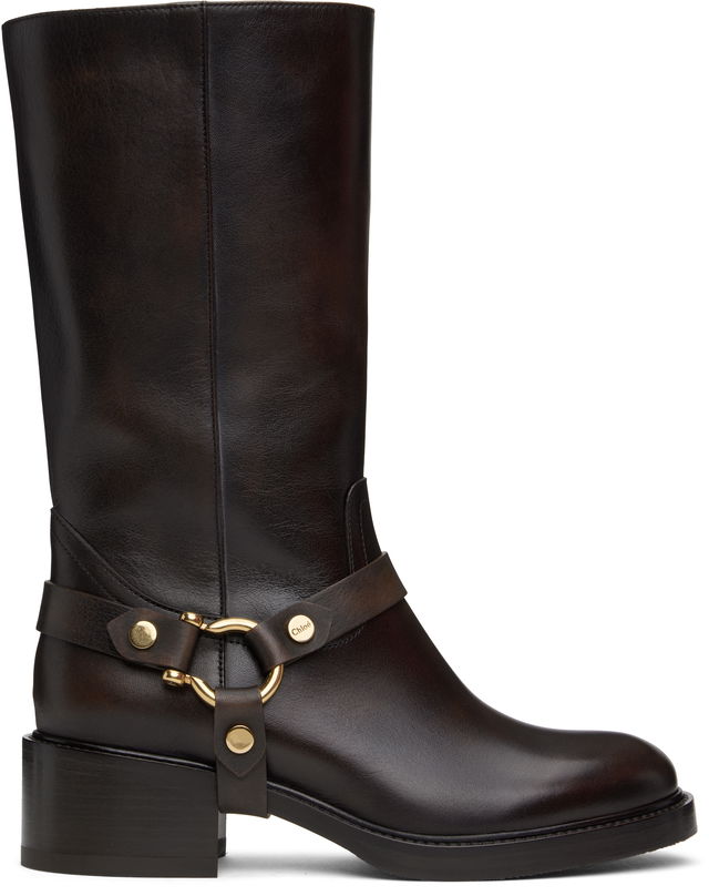 Chloé Dakota Leather Boots
