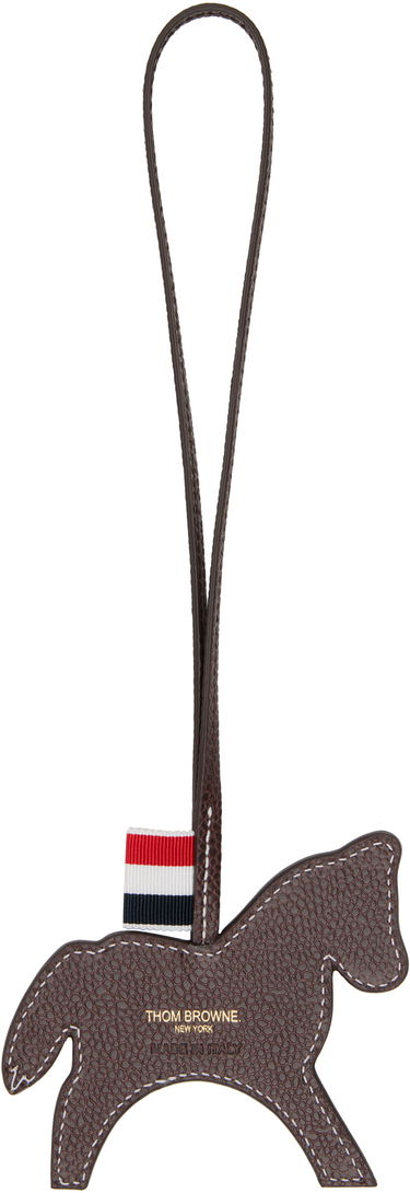 Ключодържатели Thom Browne Thom Browne Horse Bag Charm Кафяво | UAM105A-00198, 1