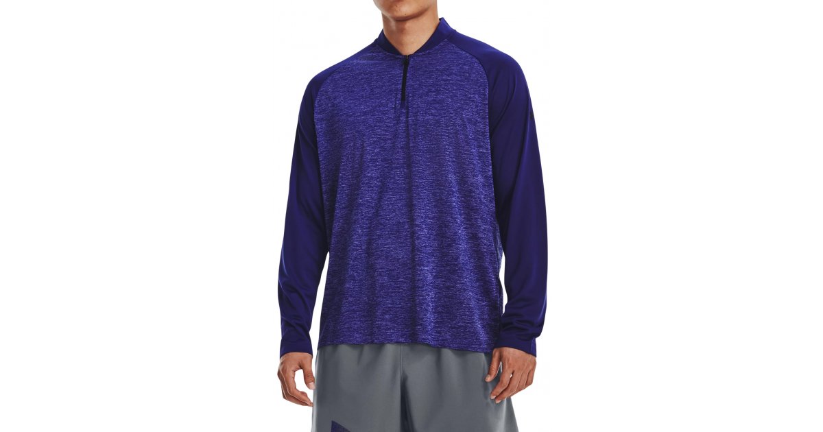 Тениска Under Armour Tech 2.0 Novelty 1/4 Zip Тъмно синьо | 1370854-468, 1