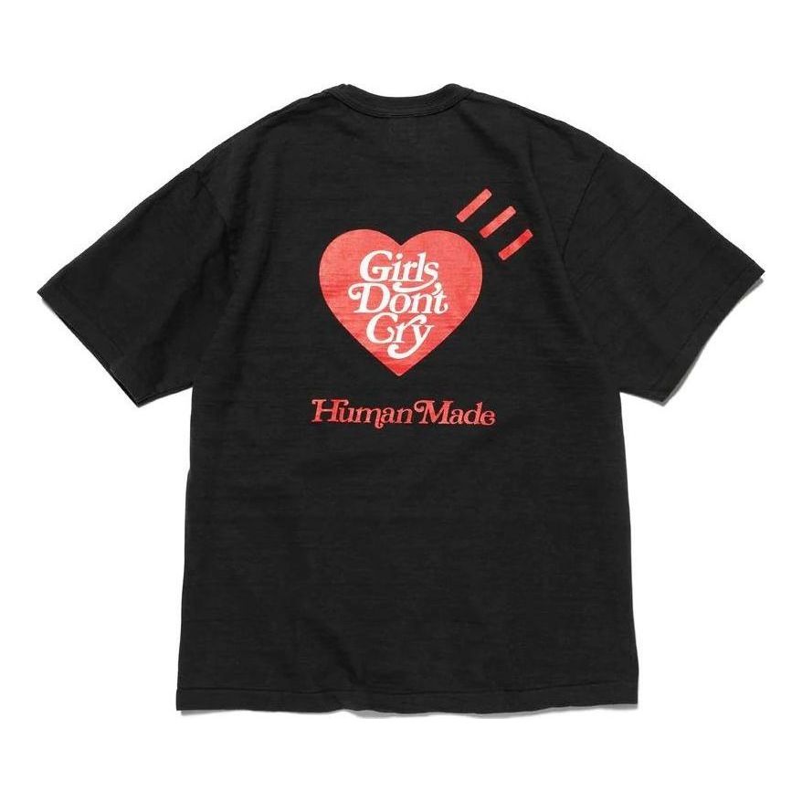 Тениска Human Made Girls Don't Cry Valentine's Day T-Shirt Черно | XX25TE012, 0