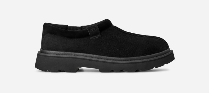 Кецове и обувки UGG Tasman Lug Suede Slippers Черно | 1166913-BLK, 0